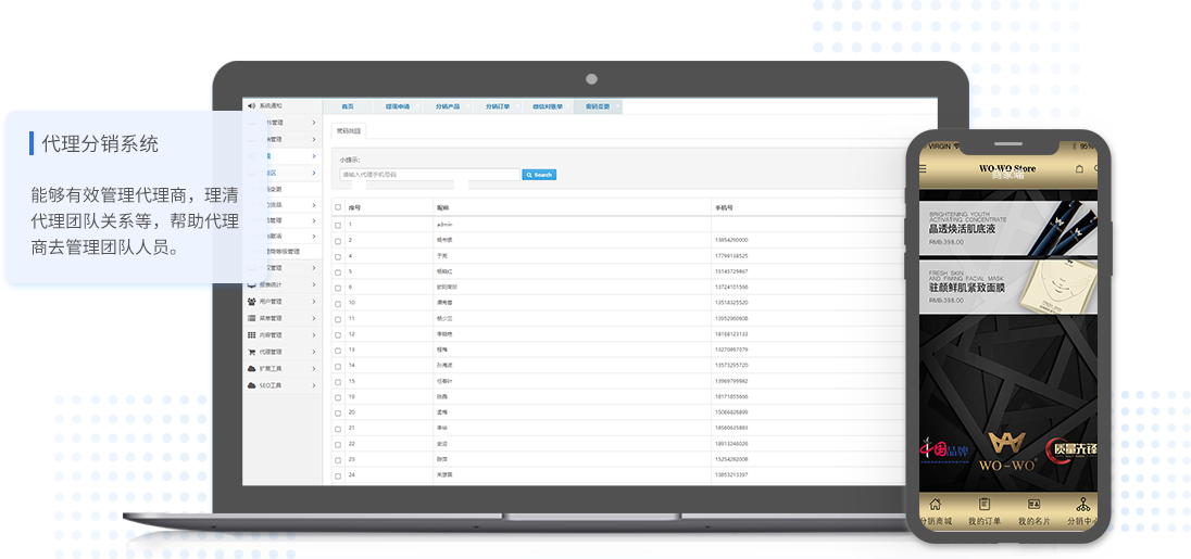 代理分銷系統(tǒng)解決方案
